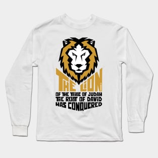 The lion of the tribe of Judah Long Sleeve T-Shirt